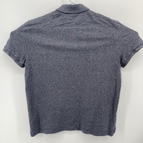 Lacoste Polo Shirt Men XXL Gray Heather Slim Fit Short Sleeve Cotton - Picture 6 of 9